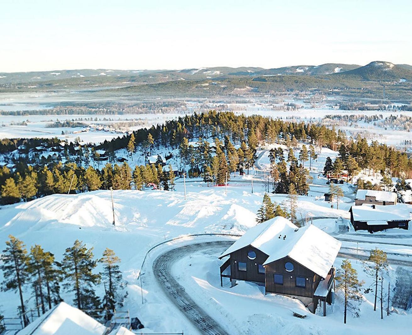 Toppvillan - Ski In - Ski Out - 200 M Till Toppen Och Cykelleder Järvsö Buitenkant foto