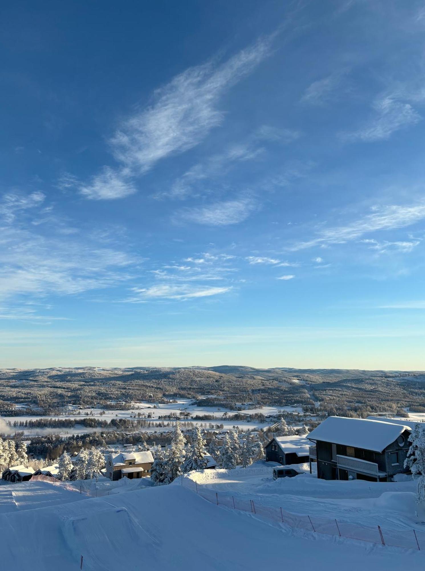 Toppvillan - Ski In - Ski Out - 200 M Till Toppen Och Cykelleder Järvsö Buitenkant foto