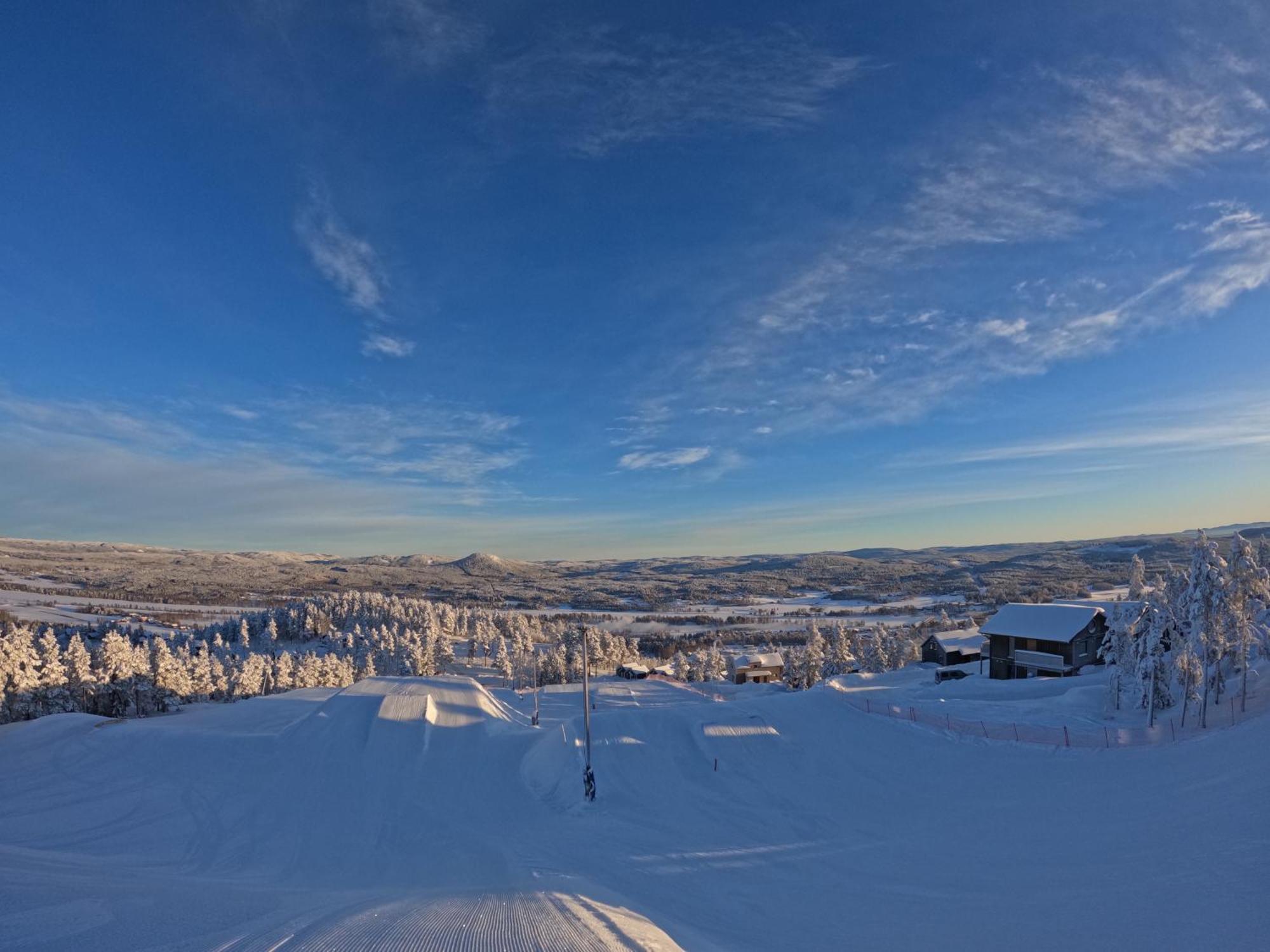 Toppvillan - Ski In - Ski Out - 200 M Till Toppen Och Cykelleder Järvsö Buitenkant foto